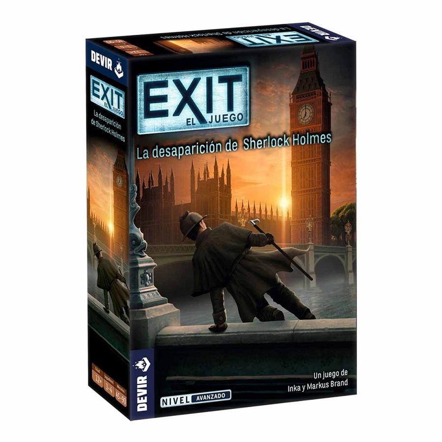 DEVIR Exit - La Desaparición de Sherlock Holmes  | 8436607942054 | Librería Sendak