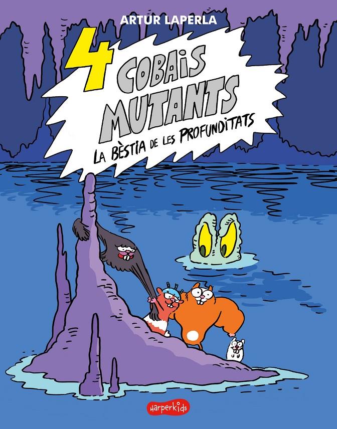 4 Cobais mutants 2. La bèstia de les profunditats | 9788418279782 | Laperla, Artur | Llibreria Sendak