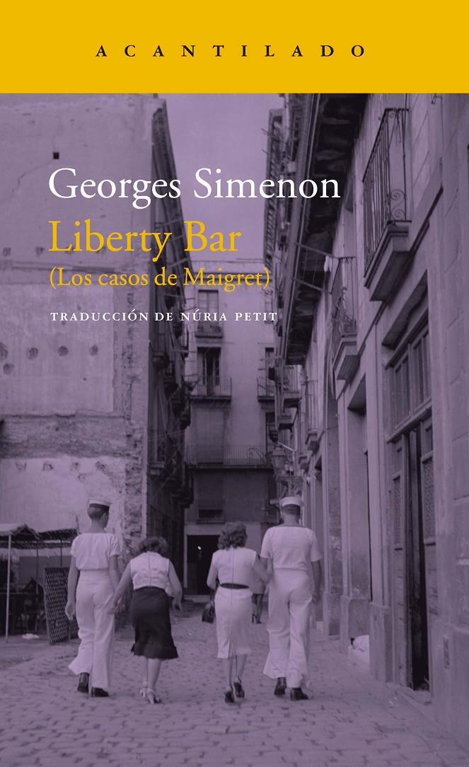 Liberty Bar | 9788417346355 | Simenon, Georges | Llibreria Sendak