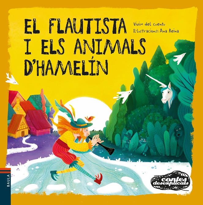 El flautista i els animals d'Hamelín | 9788447949342 | Vivim del Cuentu | Llibreria Sendak