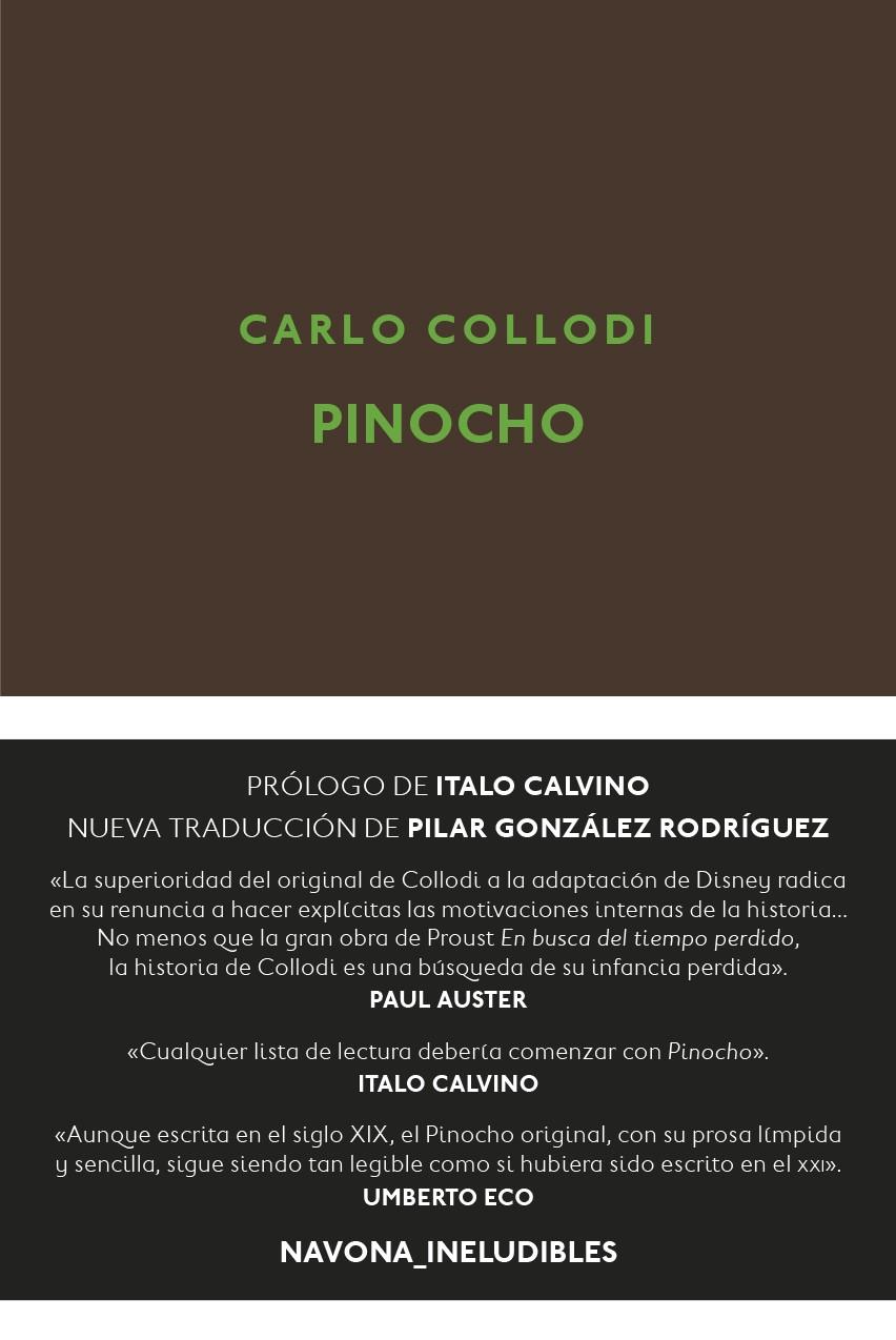 Pinocho | 9788417978327 | Collodi, Carlo | Llibreria Sendak