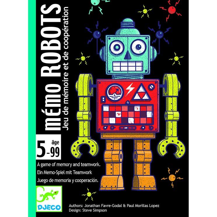 DJECO Cartes Mémo Robots | 3070900050976 | Llibreria Sendak