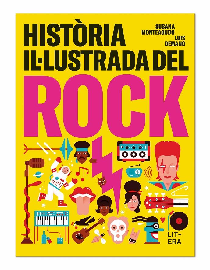 Història il·lustrada del rock | 9788494843969 | Monteagudo Duro, Susana/Demano, Luis | Llibreria Sendak