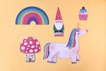 LONDJI Puzzle Happy birthday unicorn | 8436580425285 | Llibreria Sendak