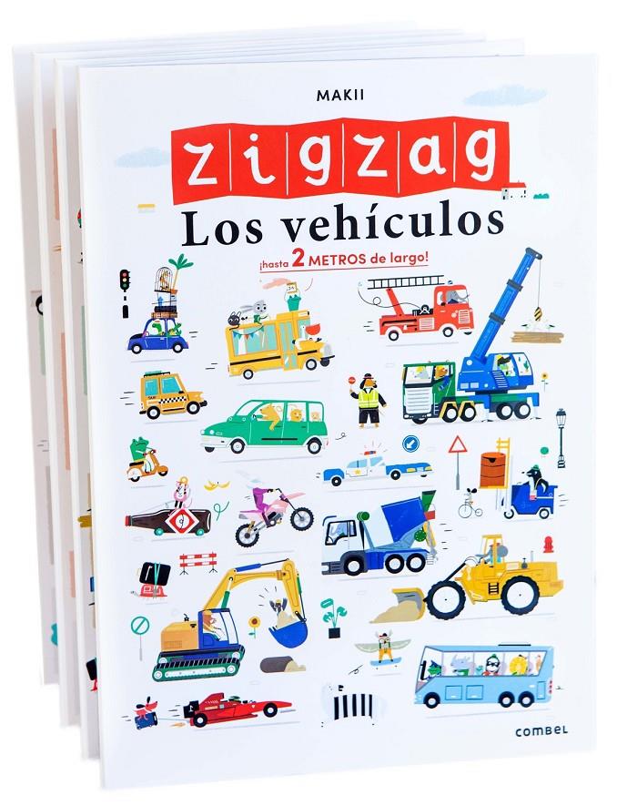 Zig-zag Los vehículos | 9788491018957 | Makii | Llibreria Sendak