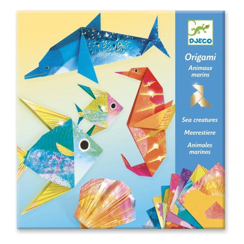 DJECO Origami - Animales marinos | 3070900087552 | Llibreria Sendak