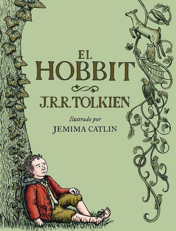 El Hobbit ilustrado por Jemima Catlin | 9788445007938 | Tolkien, J. R. R. | Llibreria Sendak