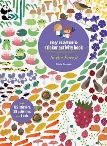 My nature sticker activity book - In the forest | 9781616897857 | Librería Sendak