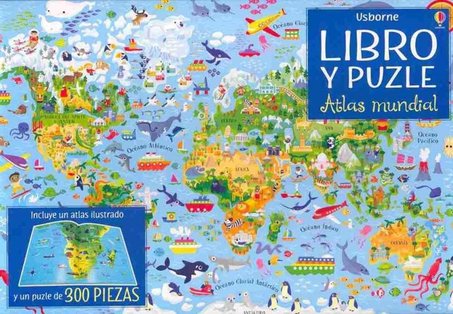 Atlas mundial (Libro y Puzzle) | 9781474957069 | Smith, Sam | Llibreria Sendak