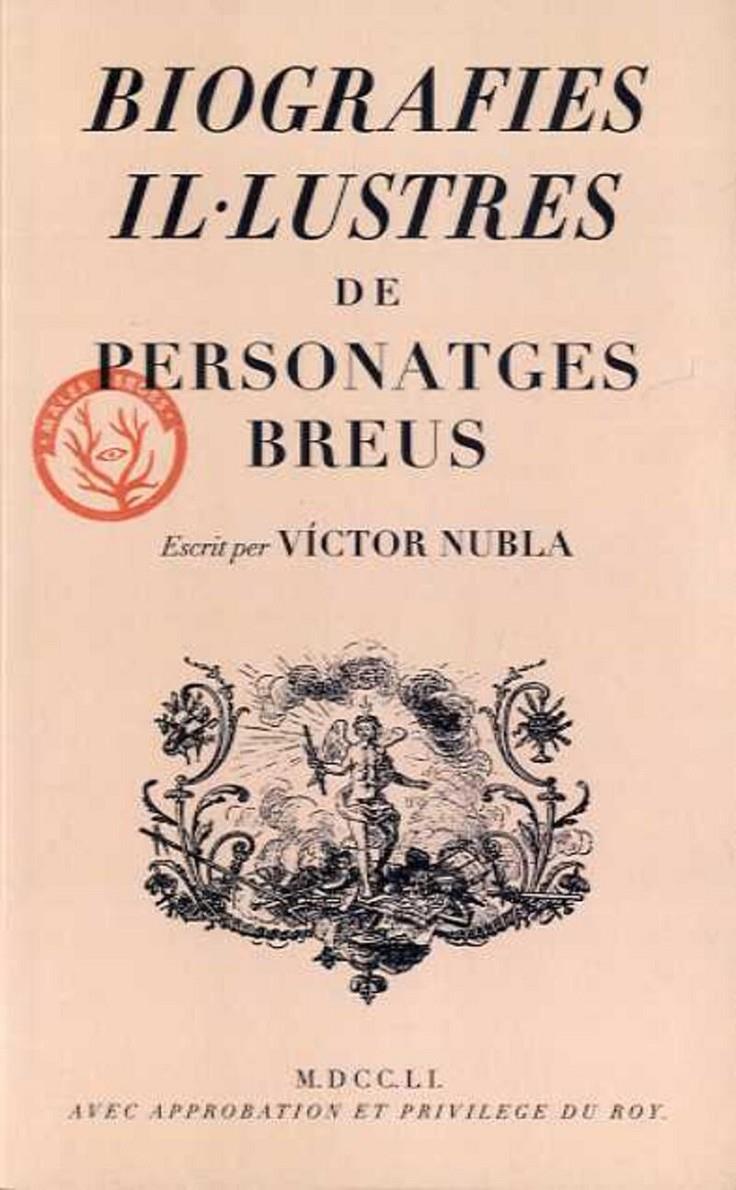 Biografies il·lustres de personatges breus | 9788412538403 | Nubla, Víctor | Librería Sendak
