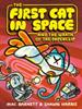 The First Cat in Space and the Wrath of the Paperclip | 9780063315259 | Barnett, Mac / Harris, Shawn | Librería Sendak