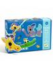 DJECO Puzzle Duo - Animals articulats | 3070900082625 | Llibreria Sendak