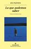 Lo que podemos saber | 9788433950857 | McEwan, Ian | Llibreria Sendak