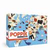 POPPIK puzzle - Animals del món | 3760262411170 | Llibreria Sendak