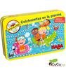HABA Juego de viaje - Colchonetas en la psicina | 4010168245348 | Llibreria Sendak