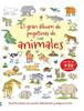 El gran álbum de las pegatinas de animales | 9781409544326 | JOHANSSON, CECILIA; FINN, REBECCA | Llibreria Sendak