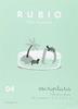 Quaderns Rubio. Escriptura 4 | 9788489773448 | Rubio Polo, Enrique | Llibreria Sendak
