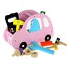 BARBO TOYS Cotxe de fusta amb eines Barbapapà | 5704976026488 | Llibreria Sendak