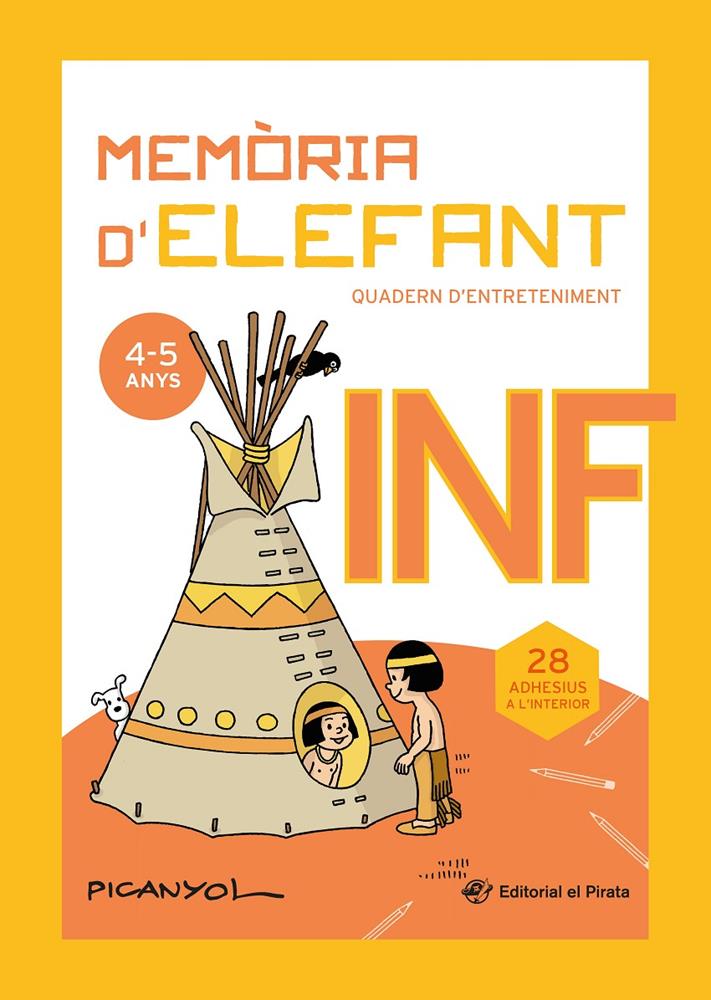 Memòria d'elefant Infantil: quadern de vacances | 9788419912343 | Martínez Picanyol, Josep Lluís | Llibreria Sendak