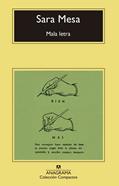 Mala letra | 9788433960580 | Mesa, Sara | Librería Sendak