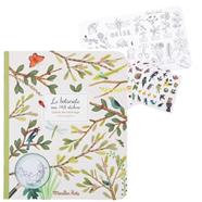 MOULIN ROTY Quadern per pintar - Botànica (amb adhesius) | 3575677126065 | Llibreria Sendak