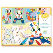 DJECO Crear con formas - Letras | 3070900089983 | Llibreria Sendak