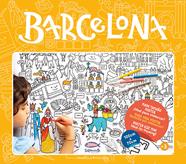 Pòster per a pintar - Barcelona | 9788484788003 | Miyashiro, Laura/Bussetti, Giuditta | Llibreria Sendak