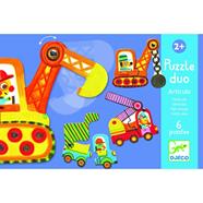 DJECO Puzzle Duo - Vehículos | 3070900081703 | Llibreria Sendak