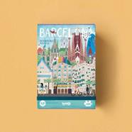LONDJI Puzzle Barcelona Skyline | 8436580428378 | Llibreria Sendak