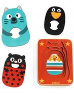 DJECO Puzzle fusta 3 nivells Max&Co | 3070900014763 | Librería Sendak