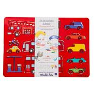 MOULIN ROTY Plantilla de dibuix - Els vehicles | 3575677136019 | Llibreria Sendak