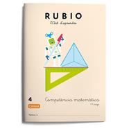 Quaderns Rubio. Competència matemàtica 4 | 9788417427030 | Varios autores | Llibreria Sendak