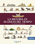 La historia en 40 líneas del tiempo | 9788413614281 | Moreno Delgado, Juan Carlos | Llibreria Sendak