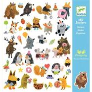 DJECO Pegatinas - Amiguitos suaves y peludos | 3070900093171 | Llibreria Sendak