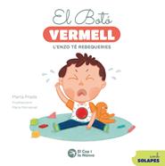 El botó vermell. L'Enzo té rebequeries | 9791387876142 | Prada, Marta | Llibreria Sendak