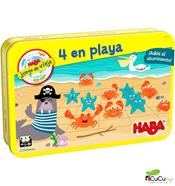 HABA Juego de viaje - 4 en la playa | 4010168255637 | Librería Sendak