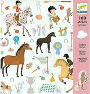 DJECO Pegatinas - Caballos | 3070900088818 | Librería Sendak