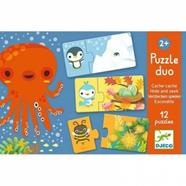 DJECO Puzzle Dúo - Escondite | 3070900081567 | Llibreria Sendak