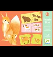 DJECO Puzzle Dúo - Animales bebés | 3070900081970 | Llibreria Sendak
