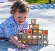 TICKIT Caleidoscopios de colores y madera | 5060155732985 | Llibreria Sendak