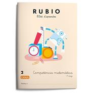 Quaderns Rubio. Competència matemàtica 2 | 9788417427016 | Varios autores | Llibreria Sendak