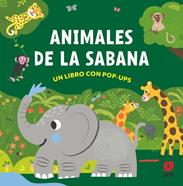 Animals amb pop-up. La sabana | 9788466160001 | Hall, Abigail | Librería Sendak