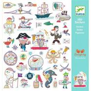 DJECO Pegatinas - ¡Ataque de los piratas! | 3070900093164 | Llibreria Sendak