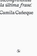 La última frase | 9788418782459 | Cañeque, Camila | Llibreria Sendak