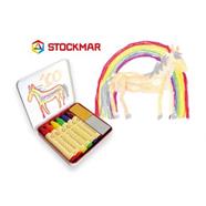STOCKMAR 8 ceres Arc Iris (6 llapis i 2 blocs en caixa de llauna) | 4019365311009 | Llibreria Sendak