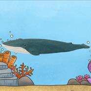 WUDIMALS Balena blava (40812) | 701575408122 | Llibreria Sendak