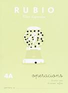 Quaderns Rubio. Operacions 4A | 9788489773073 | Rubio Polo, Enrique | Llibreria Sendak