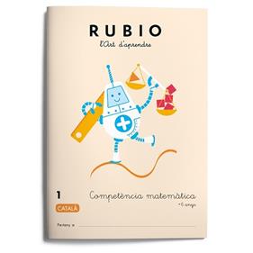 Quaderns Rubio. Competència matemàtica 1 | 9788417427009 | Varios autores | Librería Sendak
