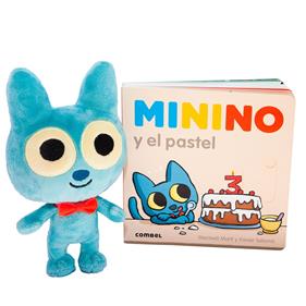 pack Minino y el pastel + peluche | 9788411583558 | Martí Orriols, Meritxell | Llibreria Sendak