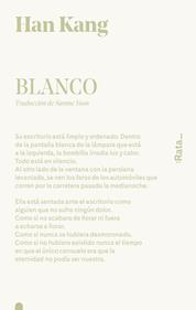 Blanco | 9788416738519 | Han Kang | Llibreria Sendak